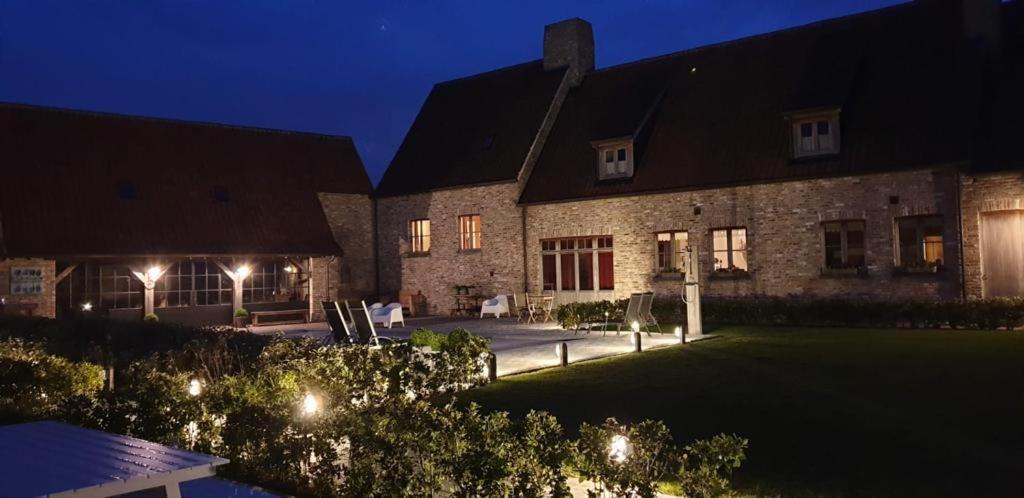 Vakantiehoeve 'T Goed Ter Leeuwen De Haan Exterior foto